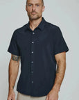 Navy Siena Button Up