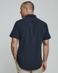 Navy Siena Button Up