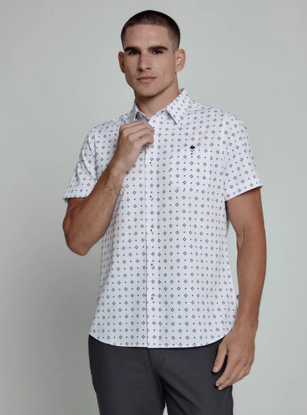 White Ronin Button Up