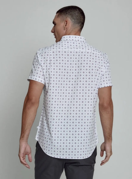 White Ronin Button Up