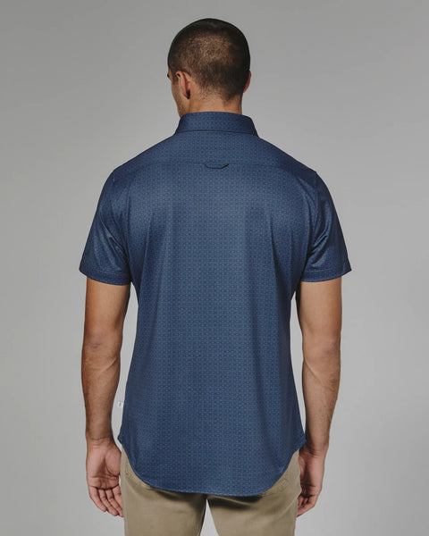 Navy Puente Short Sleeve Shirt