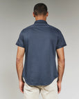 Navy Brenner Short Sleeve Shirt