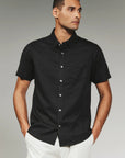 Black Bradhurst Short Sleeve Shirt