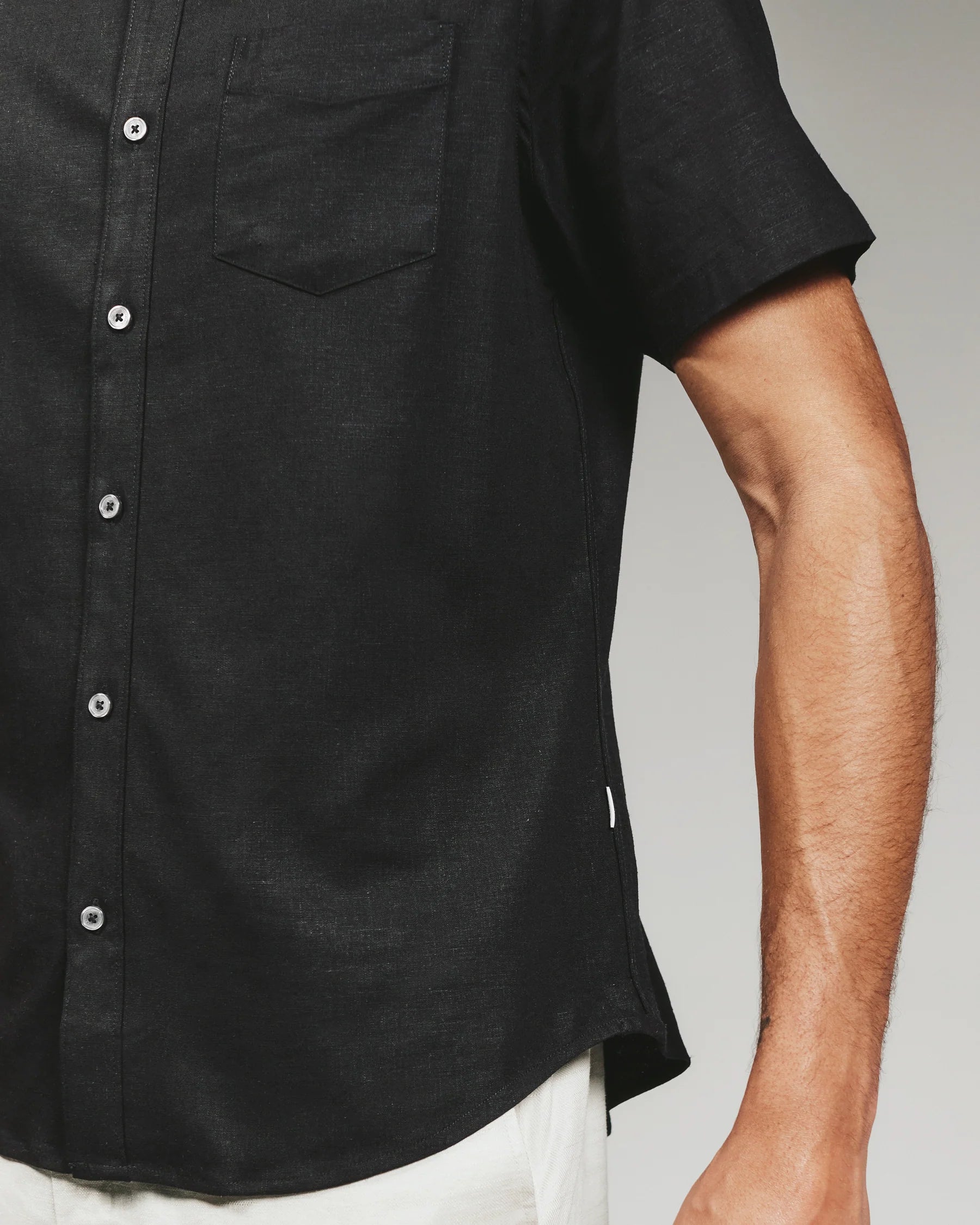Black Bradhurst Short Sleeve Shirt