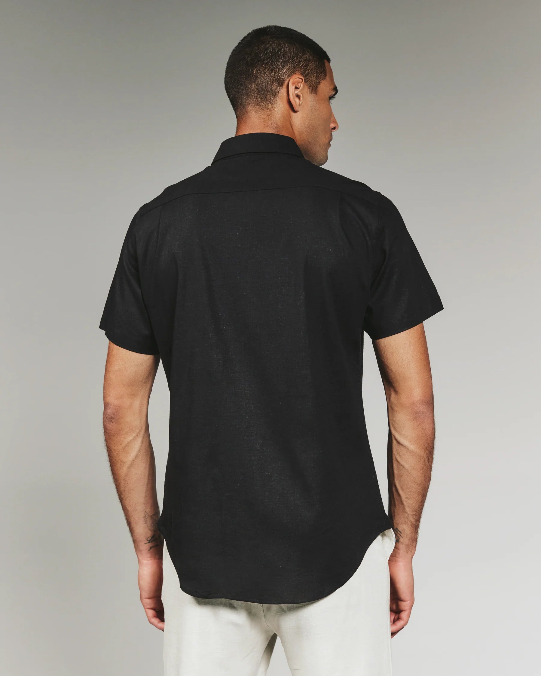 Black Bradhurst Short Sleeve Shirt