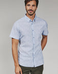 Light Blue Hollis Short Sleeve Shirt