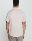 Quartz Oasis Linen Short Sleeve Shirt