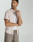 Quartz Oasis Linen Short Sleeve Shirt