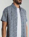 Navy Mulberry Short Sleeve Shirt