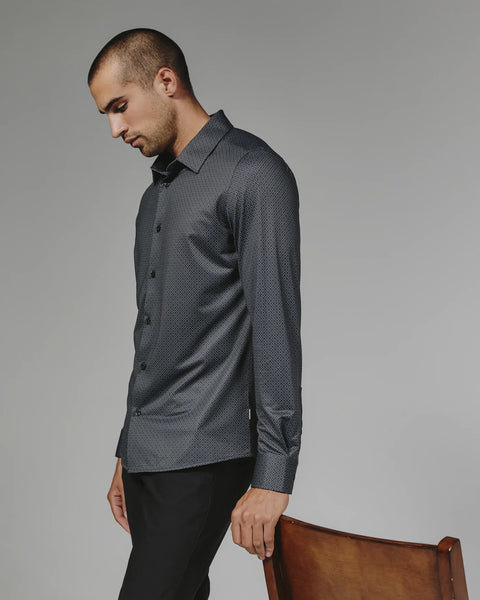 Black Wilhem Long Sleeve Shirt