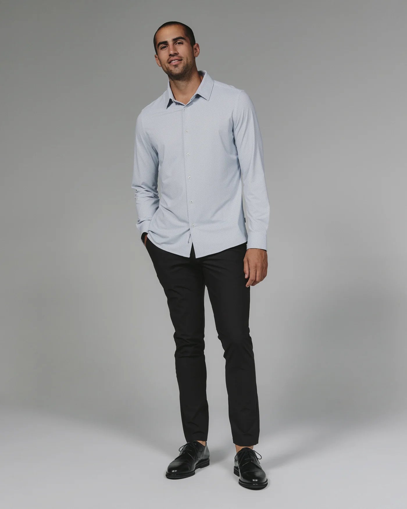 Light Grey Layth Long Sleeve Shirt