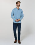 Light Blue Bozeman Denim Long Sleeve Shirt