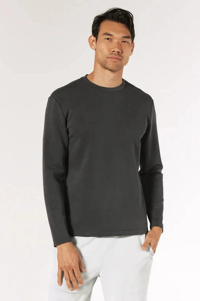 Anthracite Rev Longsleeve Modal Shirt