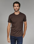 Coffee Modal Crew Neck Tee