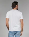 White Modal Crew Neck Tee