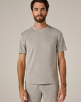 Heather Grey Rev Short Sleeve Tee