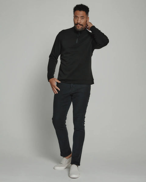 Black Rev Quarter-Zip