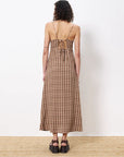 Marron Glace Casimira Dress