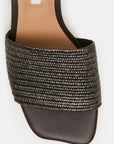 Brown Raffia Frolic Heel