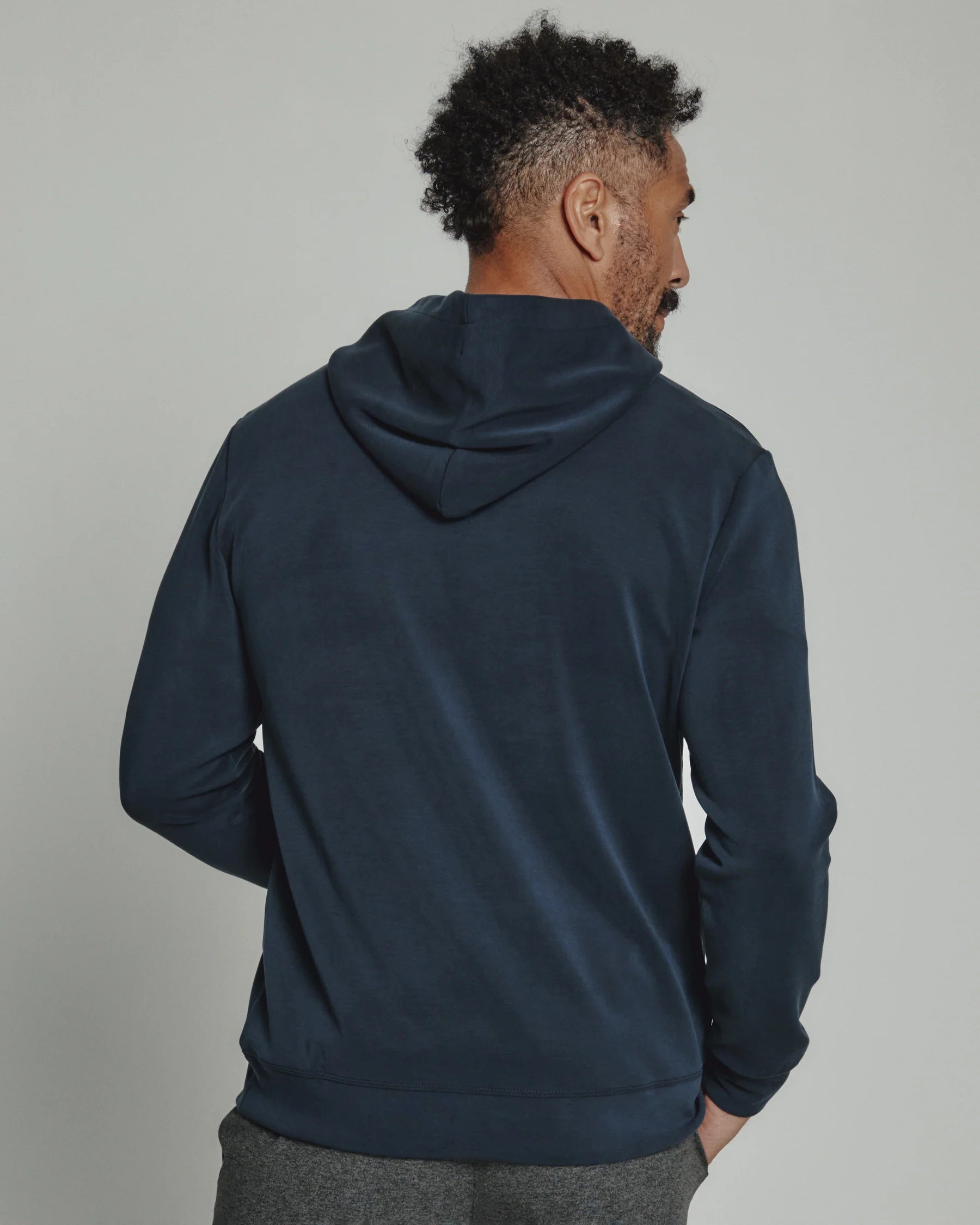 Navy Rev Modal Hoodie