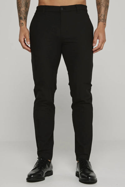 Black Infinity  Athletic Chino Pant