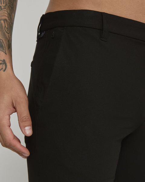 Black Infinity  Athletic Chino Pant