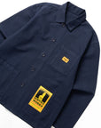 Dark Navy Canvas Chore Shirt