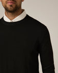 Black Alcott Crewneck Sweater