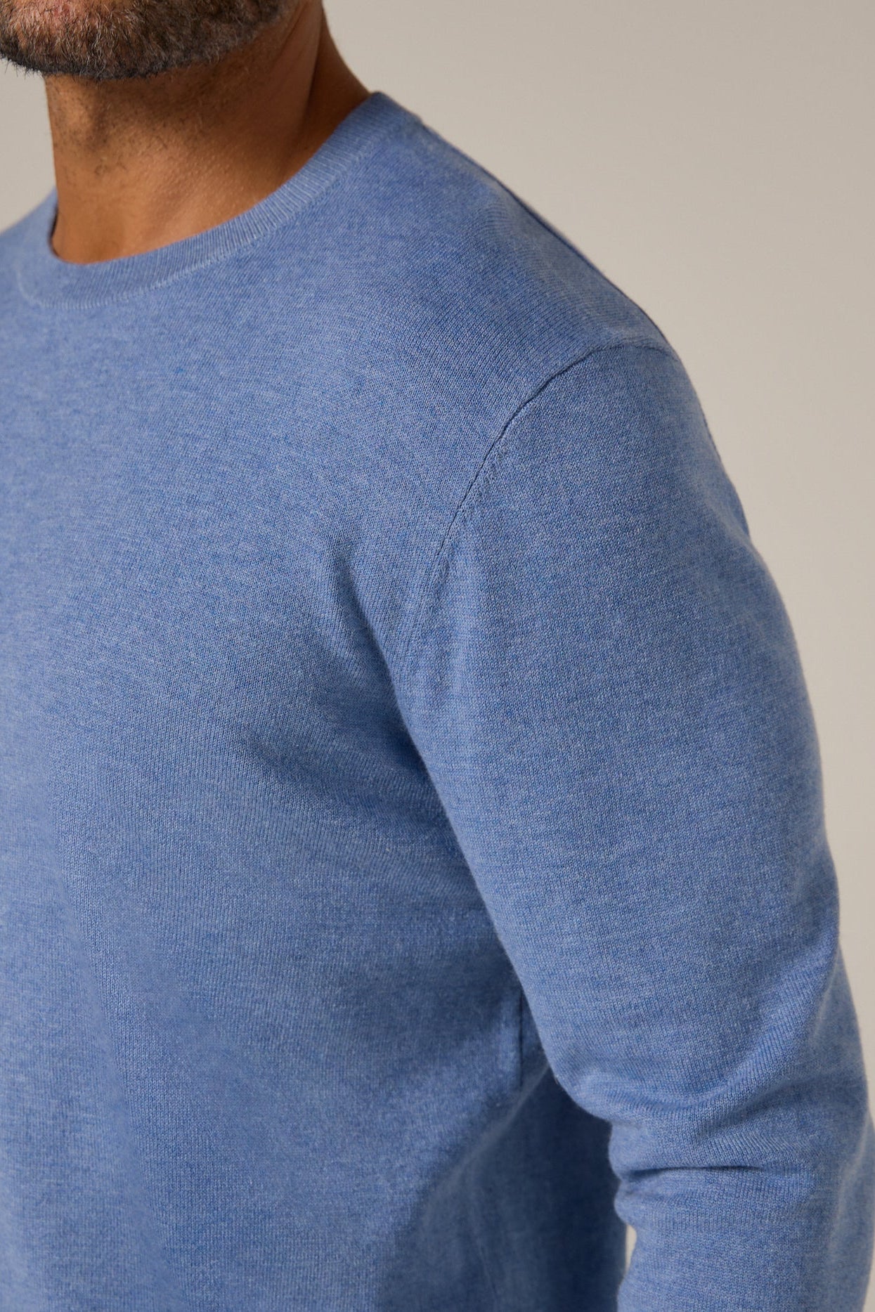 Blue Alcott Crewneck Sweater - SWM-8767