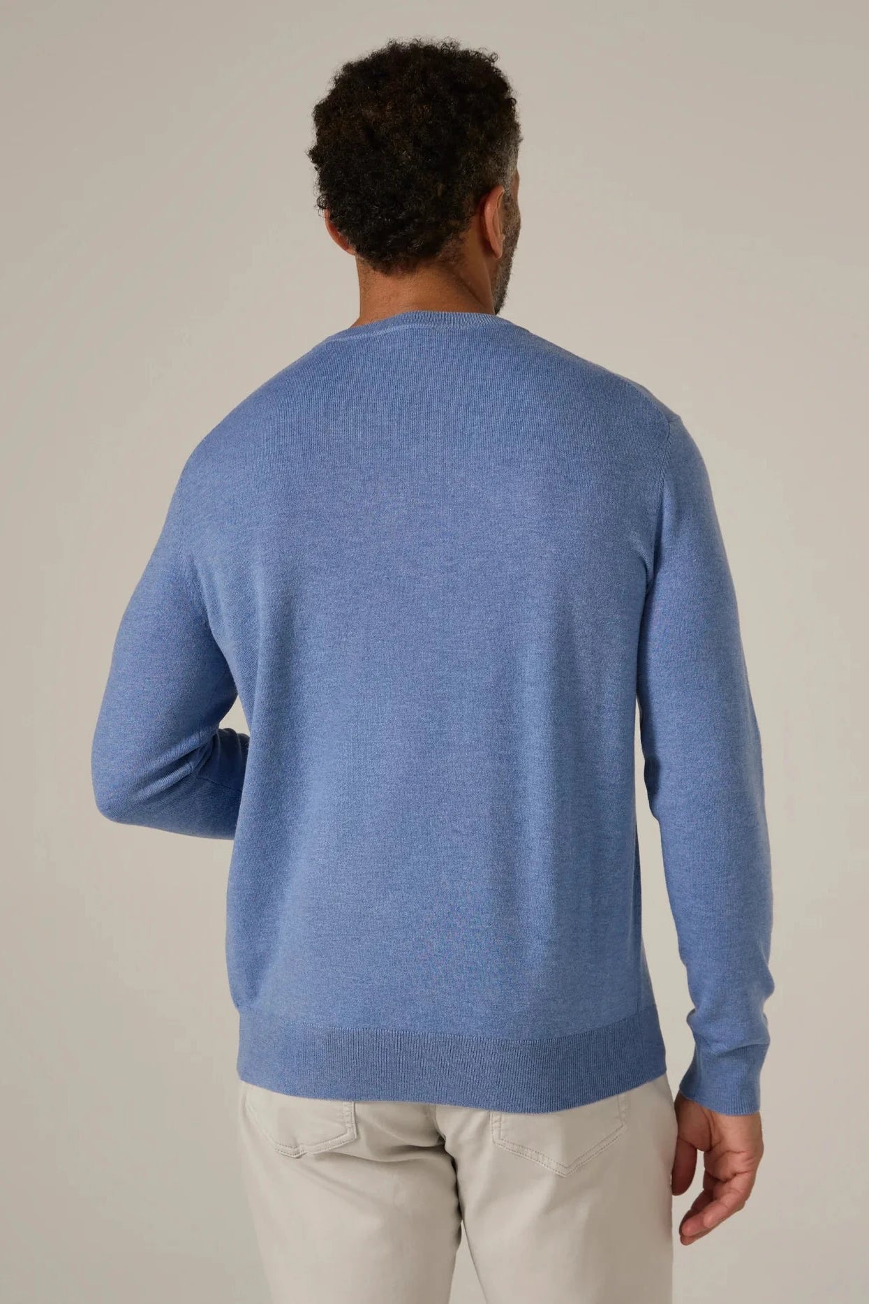 Blue Alcott Crewneck Sweater - SWM-8767