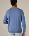 Blue Alcott Crewneck Sweater - SWM-8767