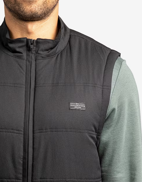 Black Interlude Puffer Vest