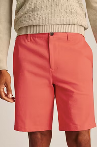 Spiced Coral Washed Chino Short