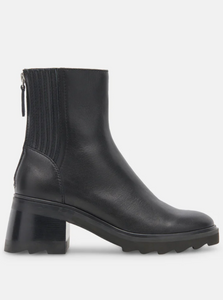Black Leather H20 Martey Boot