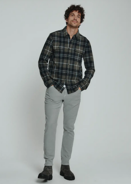 Olive Stretch Shirt