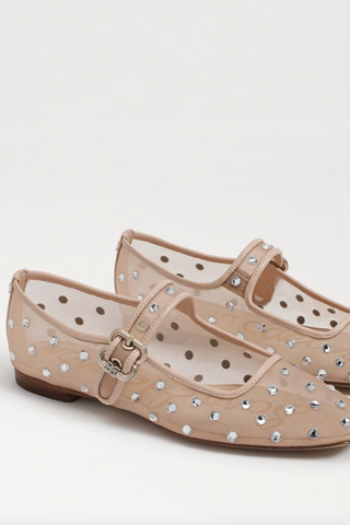 Vintage Pink Michaela Mary Jane Flat