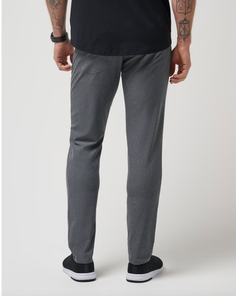 Heather Dark Grey Open to Close Pants