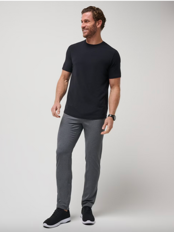 Heather Dark Grey Open to Close Pants