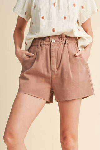 Woodrose Paperbag Shorts