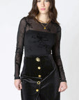 Black Lola Bodysuit