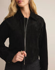Black Heritage Suede Jacket