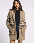 Barley Aztec Spencer Cardigan