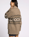 Barley Aztec Spencer Cardigan