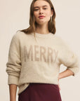 Warm White Merry Gold Sweater