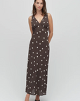 Espresso Polka Dot The Anyday Anytime Dress