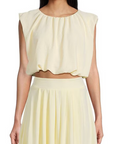 Butter Yellow Nadia Top