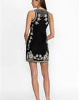 Black Alicia Linen Dress