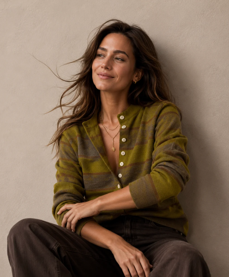 Chartreuse Hilly Sweater