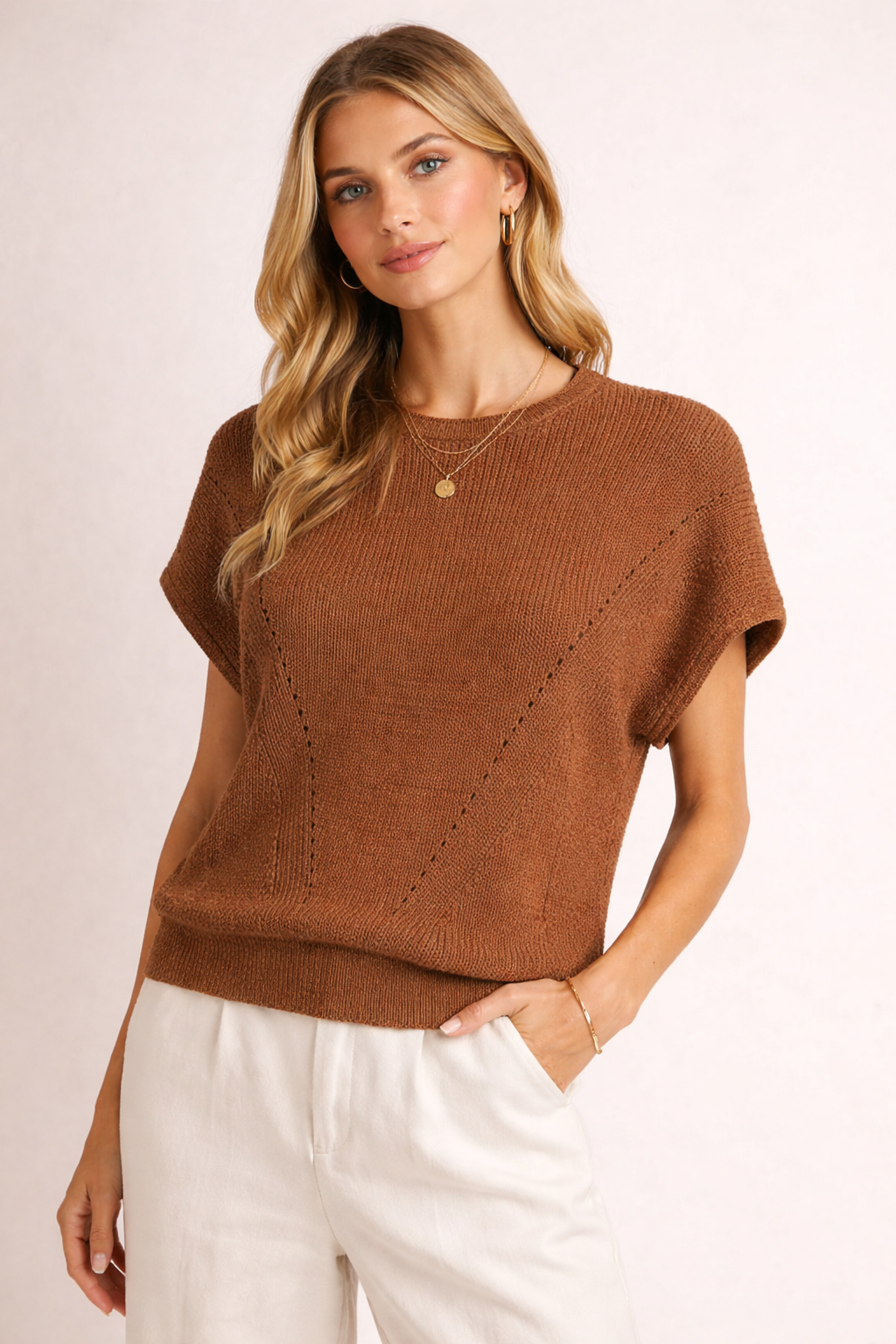 Brown Celia Top
