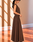 Brown Amandi Skirt